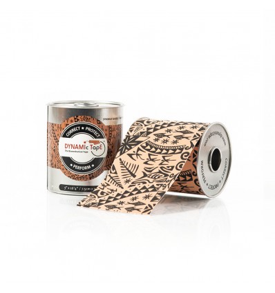Tejp biomechaniczny Dynamic Tape® / czarno-beżowy