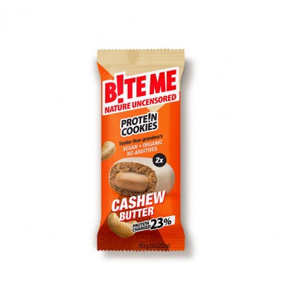 Bite Me Protein Cookies / masło orzechowe z nerkowców