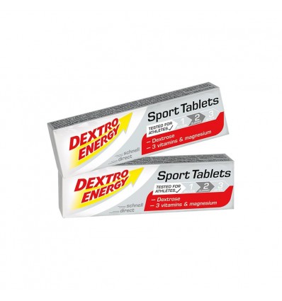 Dextro Energy - pastylki z dekstrozą / 2 x 14 pastylek