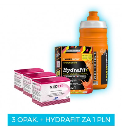 ZESTAW: 3 sztuki Netotad + HydraFit za 1 zł