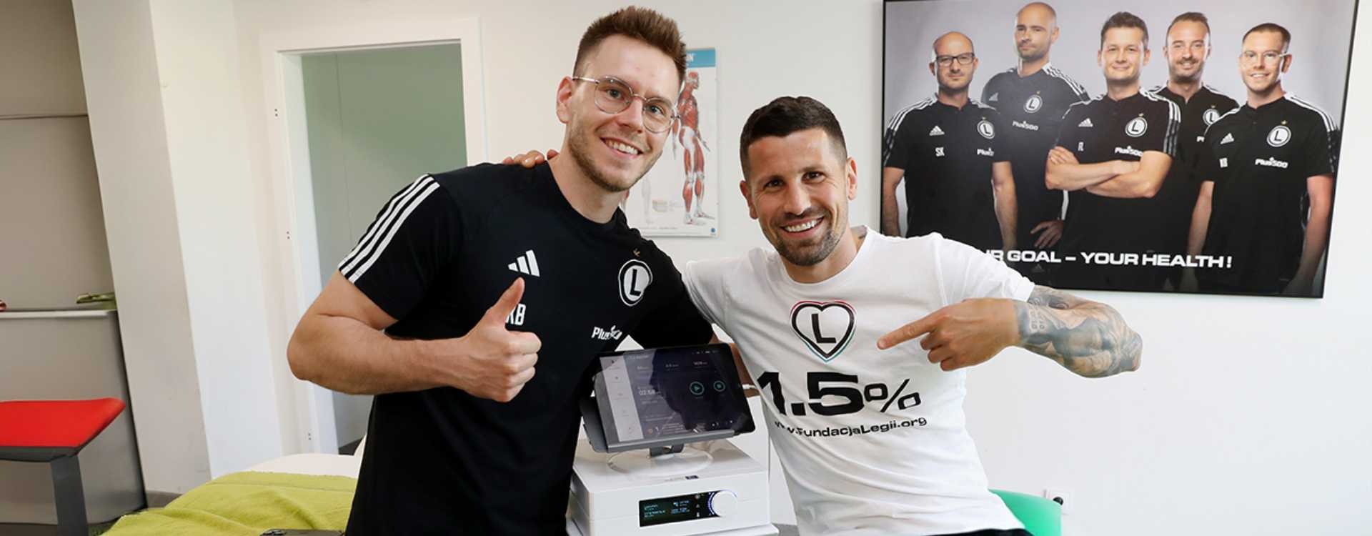 TECAR w sporcie - oczami sztabu medycznego Legia Warszawa | wywiad z Kacprem Balcerkiem i Bartoszem Bibrowiczem